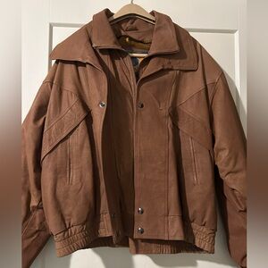 Men's Brown Leather Jacket